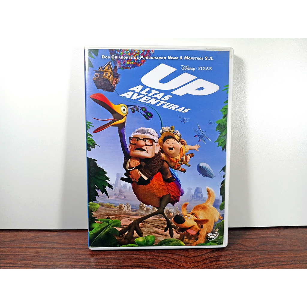 DVD UP ALTAS AVENTURAS 2009 - Walt Disney – USADO - ORIGINAL - Animação / Familia / Comédia