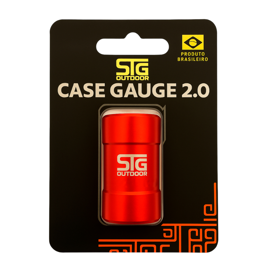 Gabarito Para Munição Case Gauge 2.0 para .38SPL | Simula a Câmara da Arma | Aço Carbono
