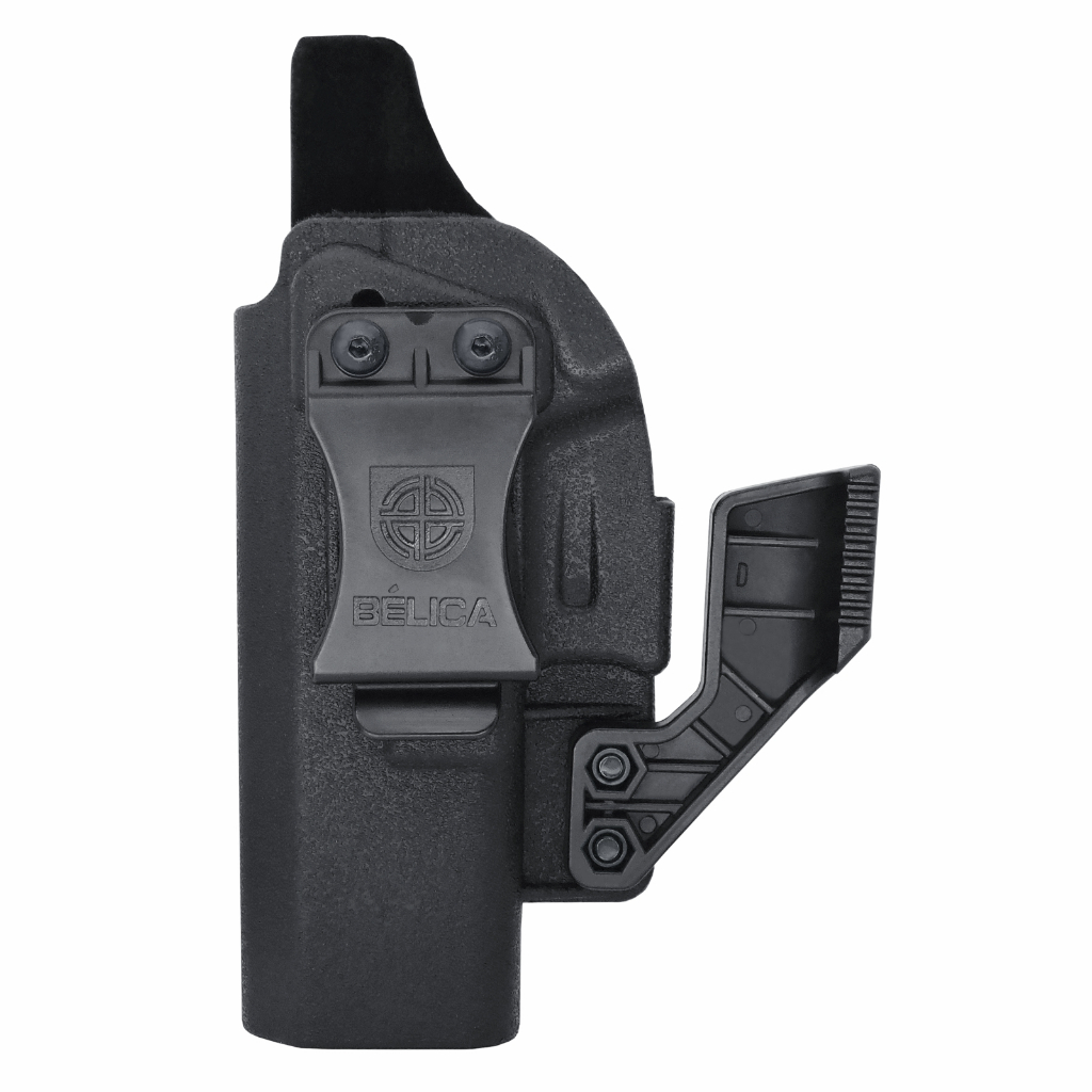 Coldre Velado Canhoto Preto Para Glock G17, G19 Gen 3, 4 e 5 | G19X e G23 | Polímero Resistente