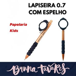 LAPISEIRA 0.7 COM ESPELHO BRUNA TAVARES LEOARTE em Oferta na Shopee