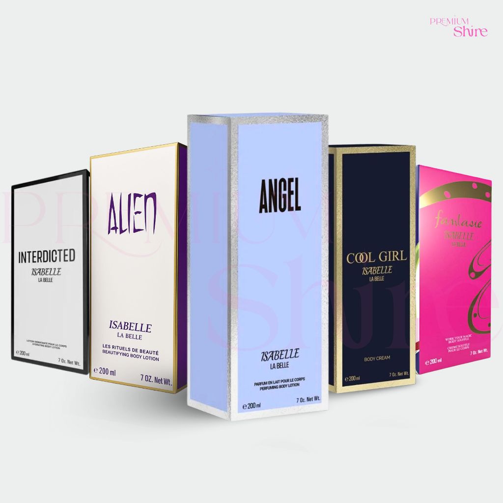 CREMES HIDRATANTES ANGEL ISABELLE LA BELLE 200ML em Oferta na Shopee