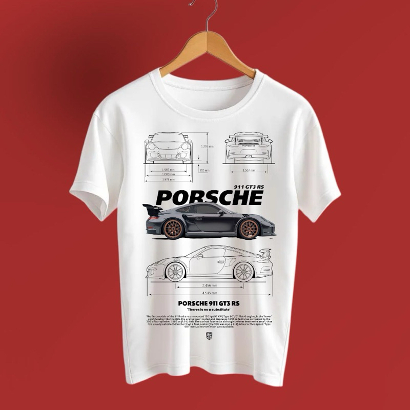 Camiseta Carro Tuning Corrida Moda Masculina Blusa Unissex Verão Roupa gola Redonda Algodão