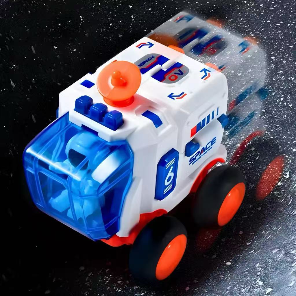 Veículo Exploração Espacial｜Com Nave, Carrinho + Astronauta, Seguro +3 ANOS