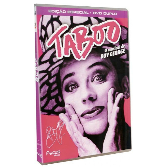 DVD Taboo - O Musical de Boy George (DUPLO)