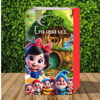 Sacolinha Branca de Neve Baby - Festa Infantil - Sacolinha P - Lembrancinha -  Pegue e Monte - Festa Branca de Neve em Oferta na Shopee