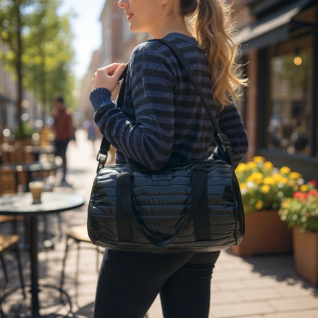 Bolsa Esportiva Para Mulheres, Bolsa Fim de Semana Bolsa de Viagem Tipo Duffle Mala Fitness