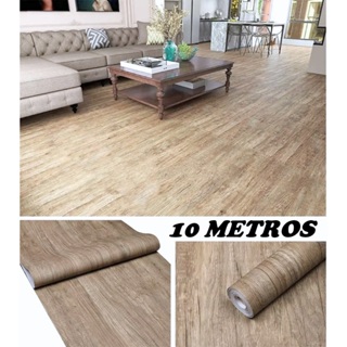 Adesivo Para Piso Vinílico e Parede 10m x 61cm Fosco Acetinado Lavável Antichamas Autocolante em Oferta na Shopee