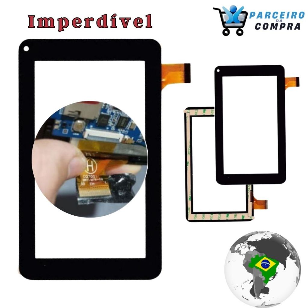 Tela Touch Original para tablet da multilaser M7S GO ou Lite Imperdível!!!