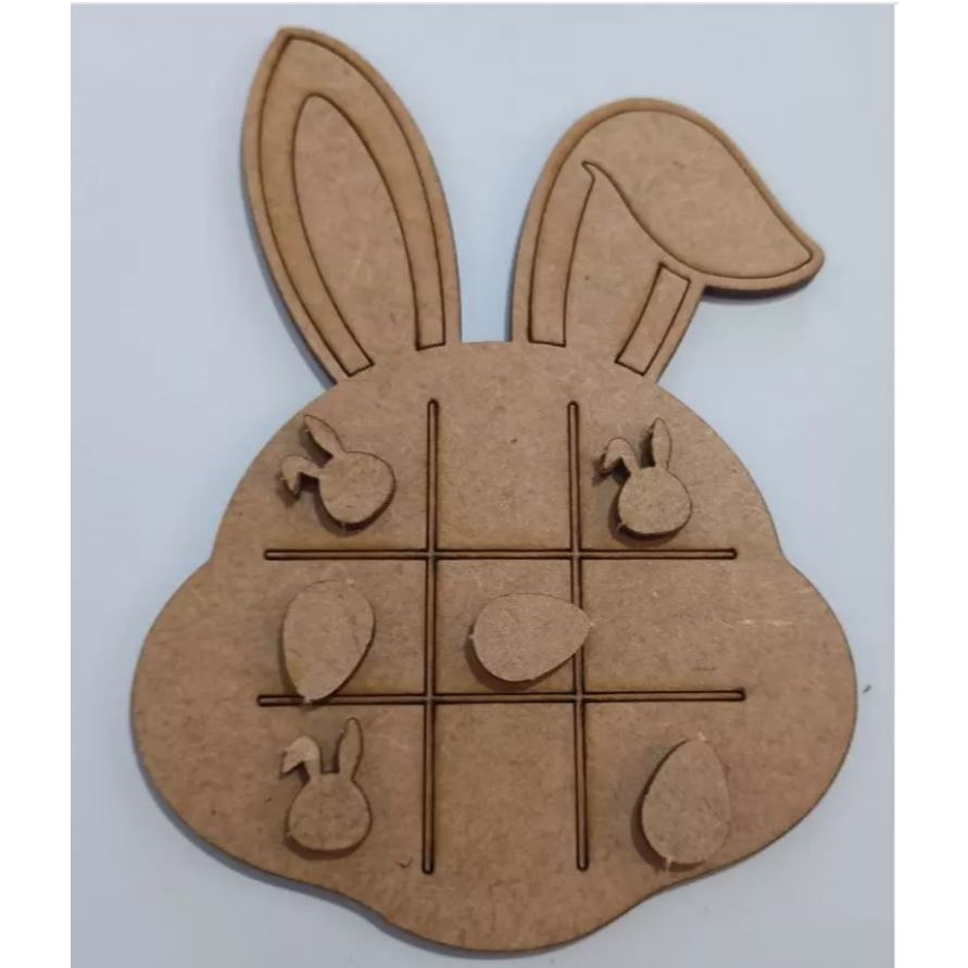 jogo da velha cabeça do coelho deixando a pascoa mais divertida. em Oferta na Shopee