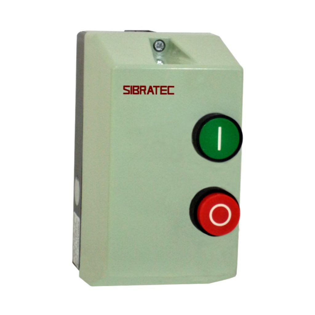 Chave de Partida Direta Para Motores Trifásicos 220V - Motor 0,5cv 1cv 1,5cv 2cv 3cv 5cv 7,5cv 10cv