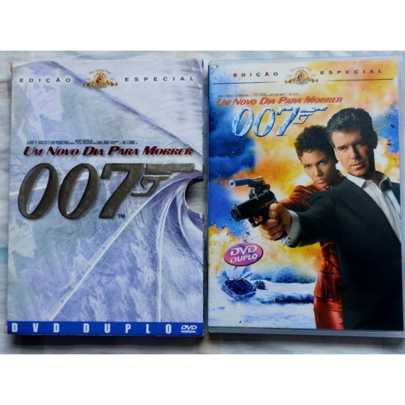 DVD duplo 007 um novo dia para morrer edição especial com luva SEMINOVO