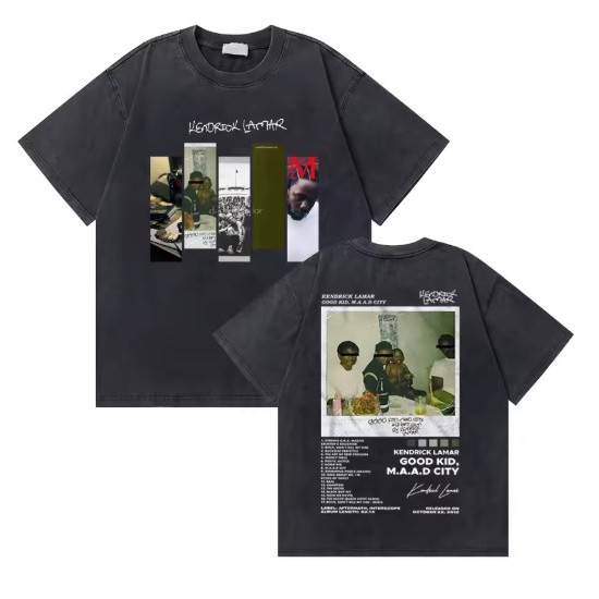 Camiseta Estampa Adulto/Infantil Lançamento Unissex Em Algodão  rapper kendrick lamar bom criança dinheiro árvores