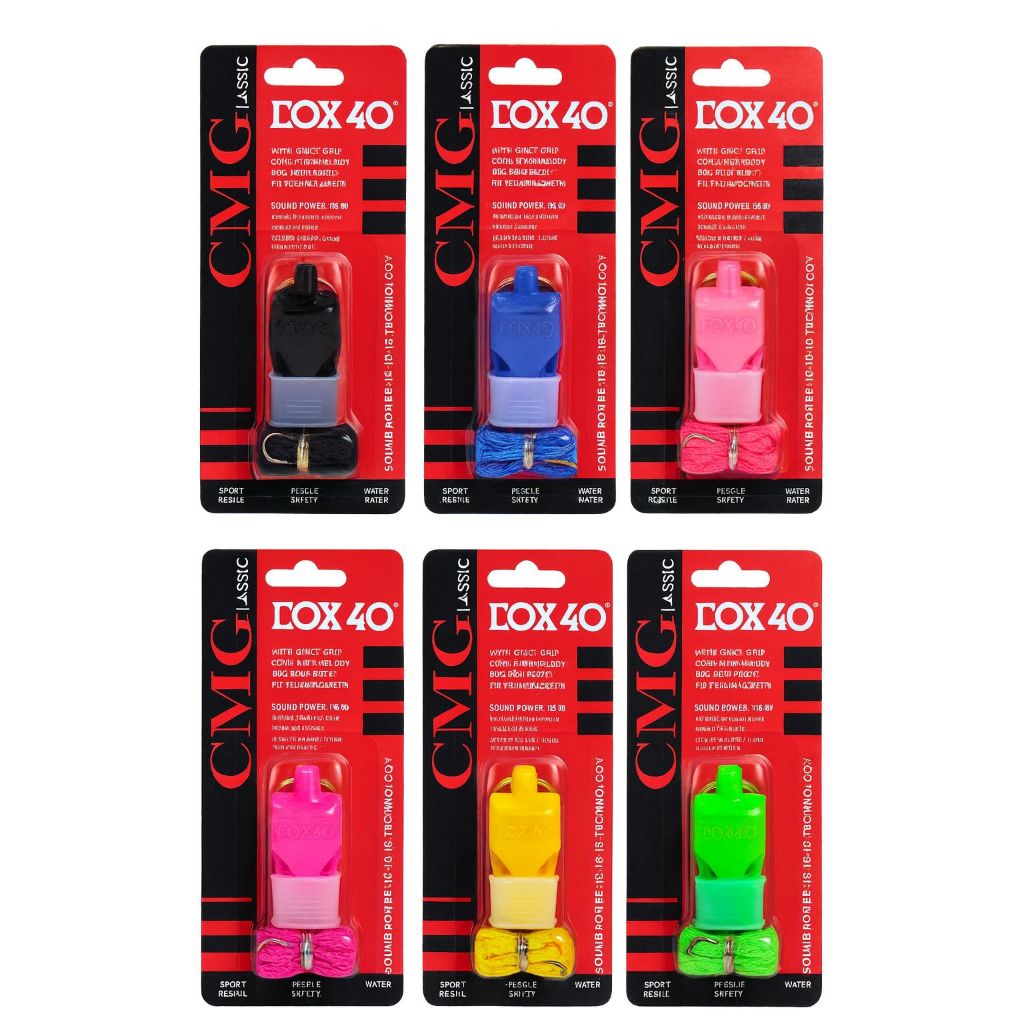 Apito Fox 40 Classic Original Made in Canada 115 Decibéis Profissional Oficial Todas as Cores no Brasil em Oferta na Shopee