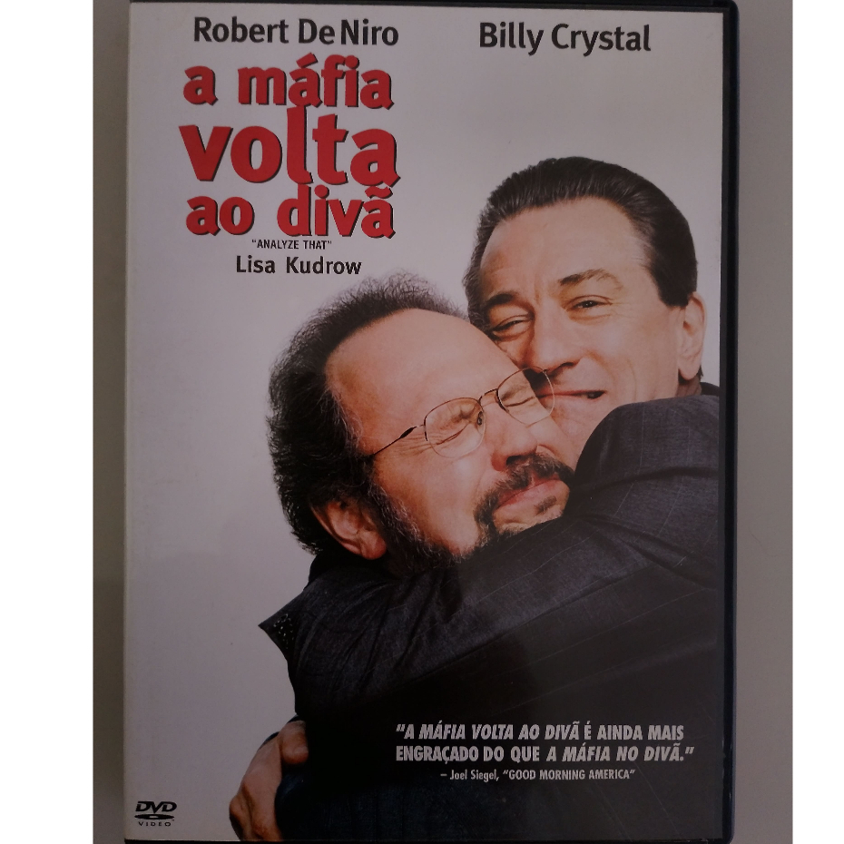 Mafia no divâ - A mafia volta ao divâ - dvd - robert de niro - billy crystal - 2 dvds