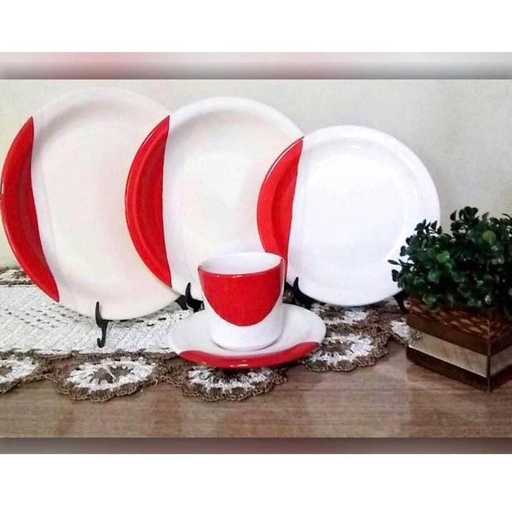 Aparelho de Jantar Vermelho: Onde Comprar | BuscaProdutos