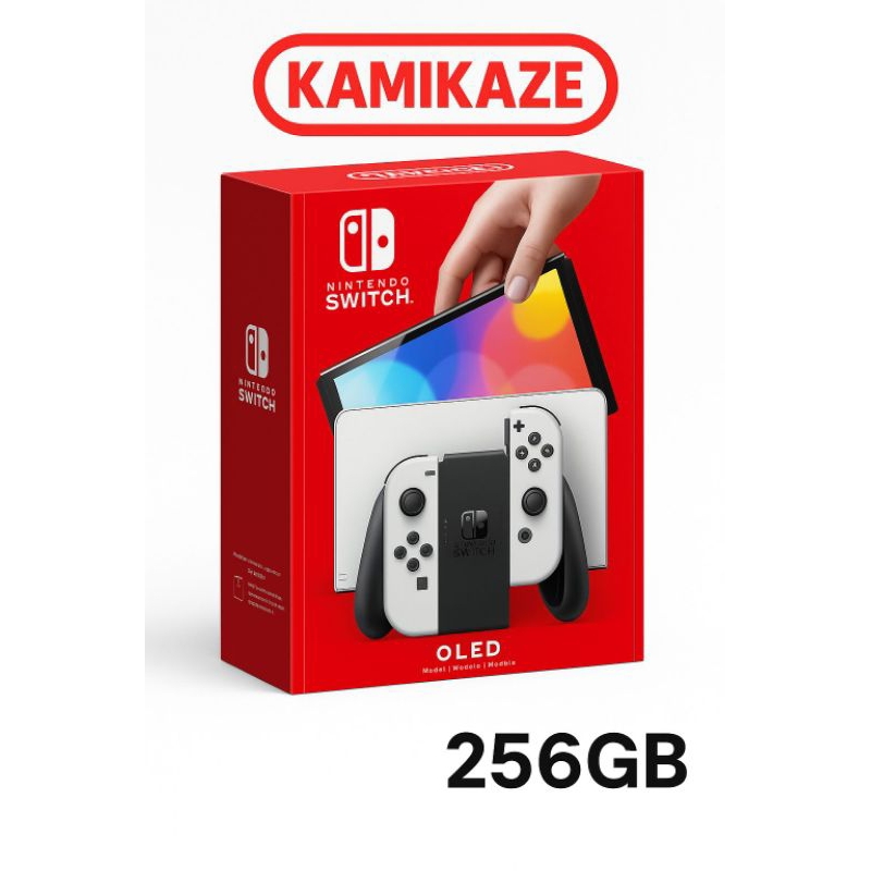 Nintendo Switch OLED Desbloqueado Kamikaze 256GB Novo