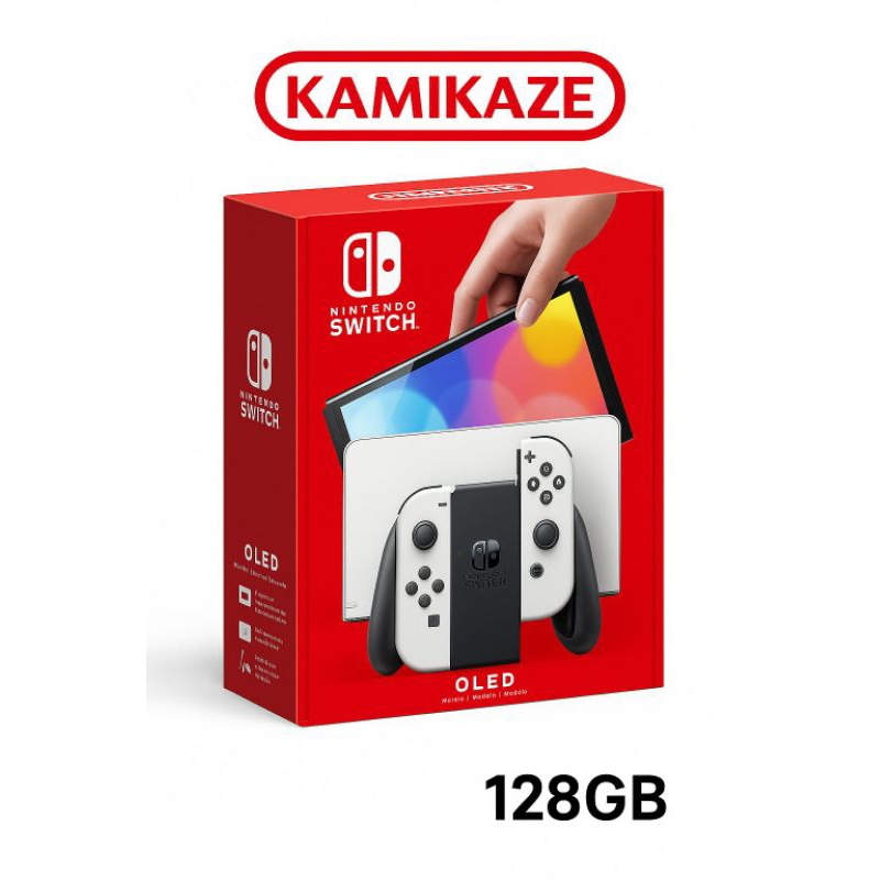 Nintendo Switch OLED Desbloqueado Kamikaze 128GB Novo