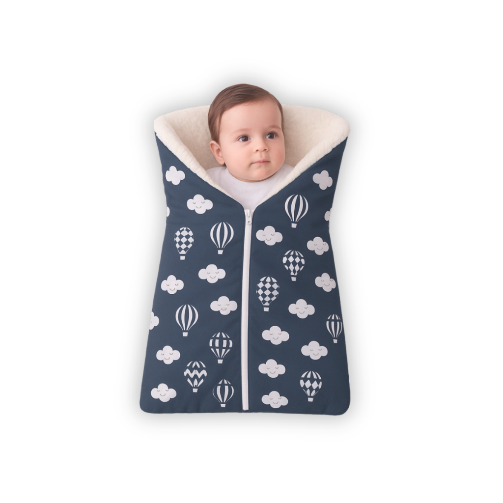 Saco de Dormir Para Bebê Casulo Com Zíper Menino Menina - Varias Cores em Oferta na Shopee