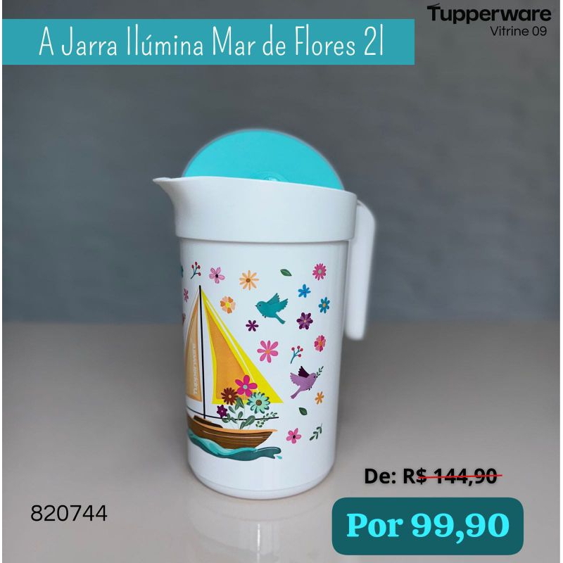 Jarras ilumina  tupperware de 2L