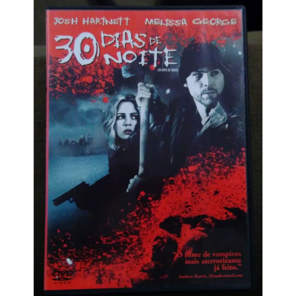 DVD 30 Dias de Noite, 30 Days of Night, Melissa George, Josh Hartnett, David Slade, ex-locadora