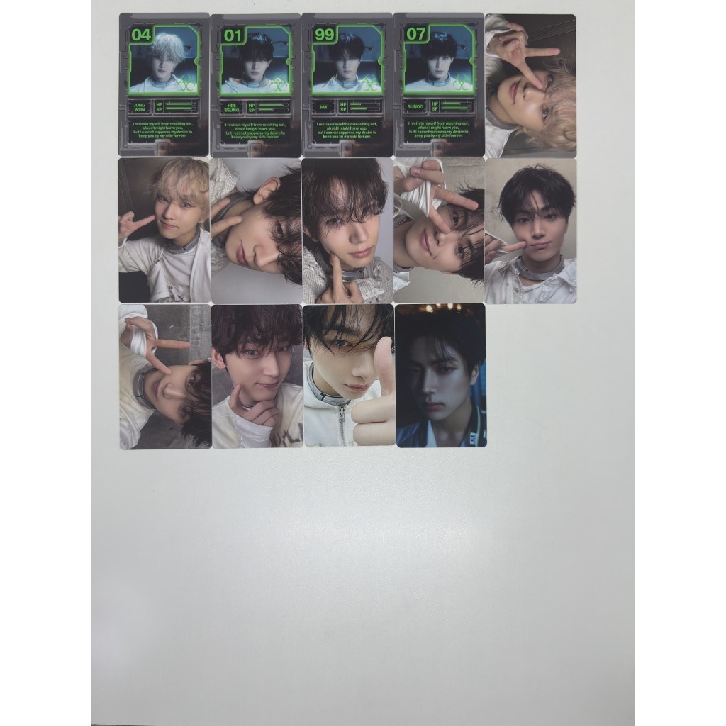 enhypen desire unleash photocard original kpop