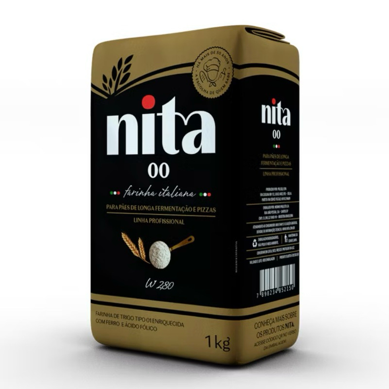 FARINHA TRIGO NITA ITALIANA TIPO 00 1 KG ~ 5 KG OFF em Oferta na Shopee