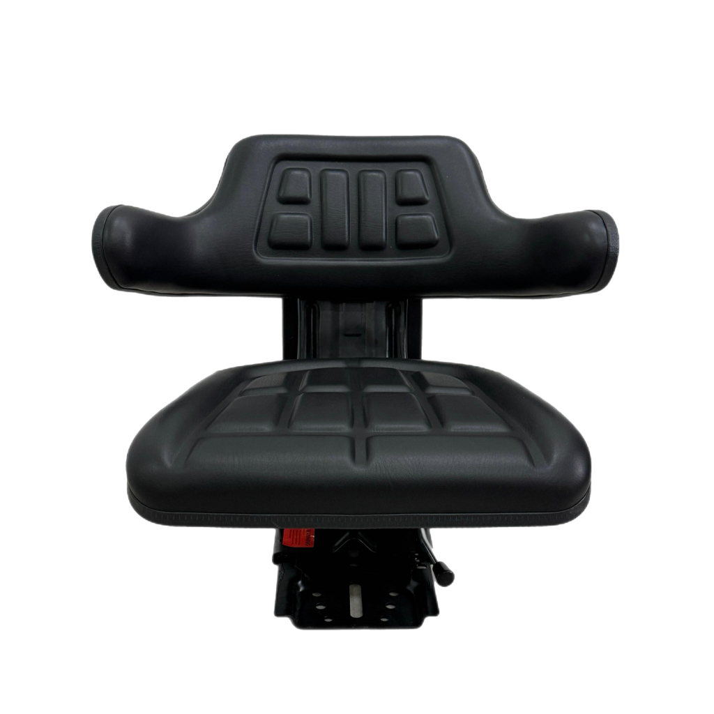 Banco Universal Trator Preto Apoio Compatível com Ford New Holland Case Valmet Valtra john Deere CBT