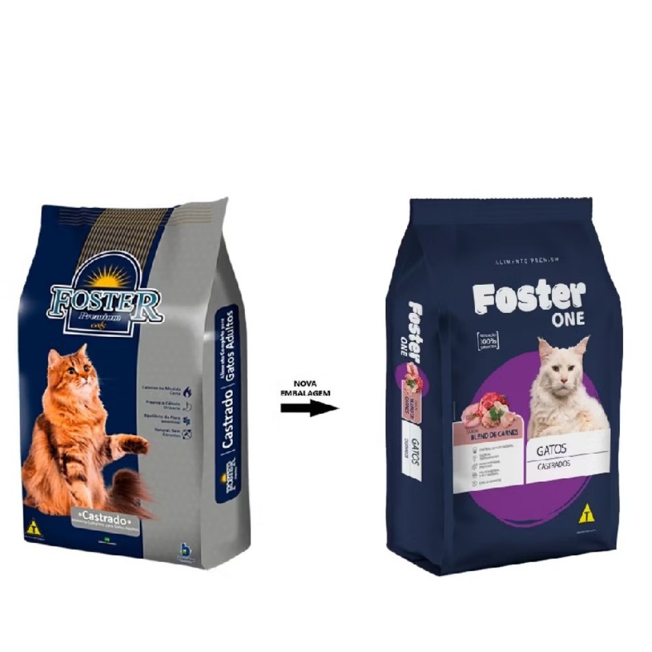 RAÇÃO FOSTER CATS PREMIUM ESPECIAL PARA GATOS CASTRADOS 10 KG    A ração Foster para gatos castrados é ideal pois suas c