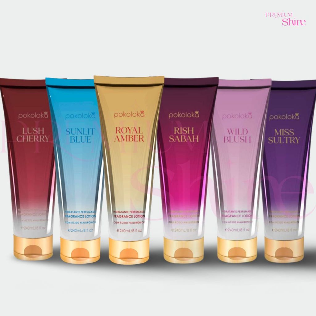 Creme Hidratante Pokoloka 240ml - Linha Arabe Royal Amber, Sabah Al Ward - LUXURY em Oferta na Shopee
