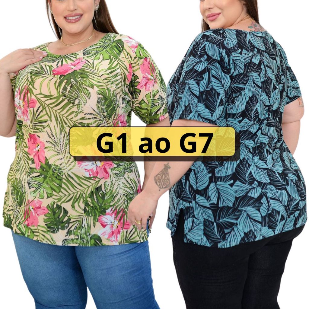 Blusa 3 4 Feminina Malha: Onde Comprar | BuscaProdutos