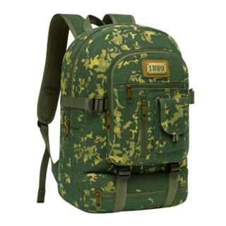 mochila de costas camuflada lona reforçada e resistente grande L899 em Oferta na Shopee