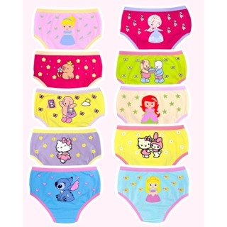 Kit 10 Calcinhas Infantil Menina Algodão Confortável Super Macio e Respirável Kit Econômico em Oferta na Shopee