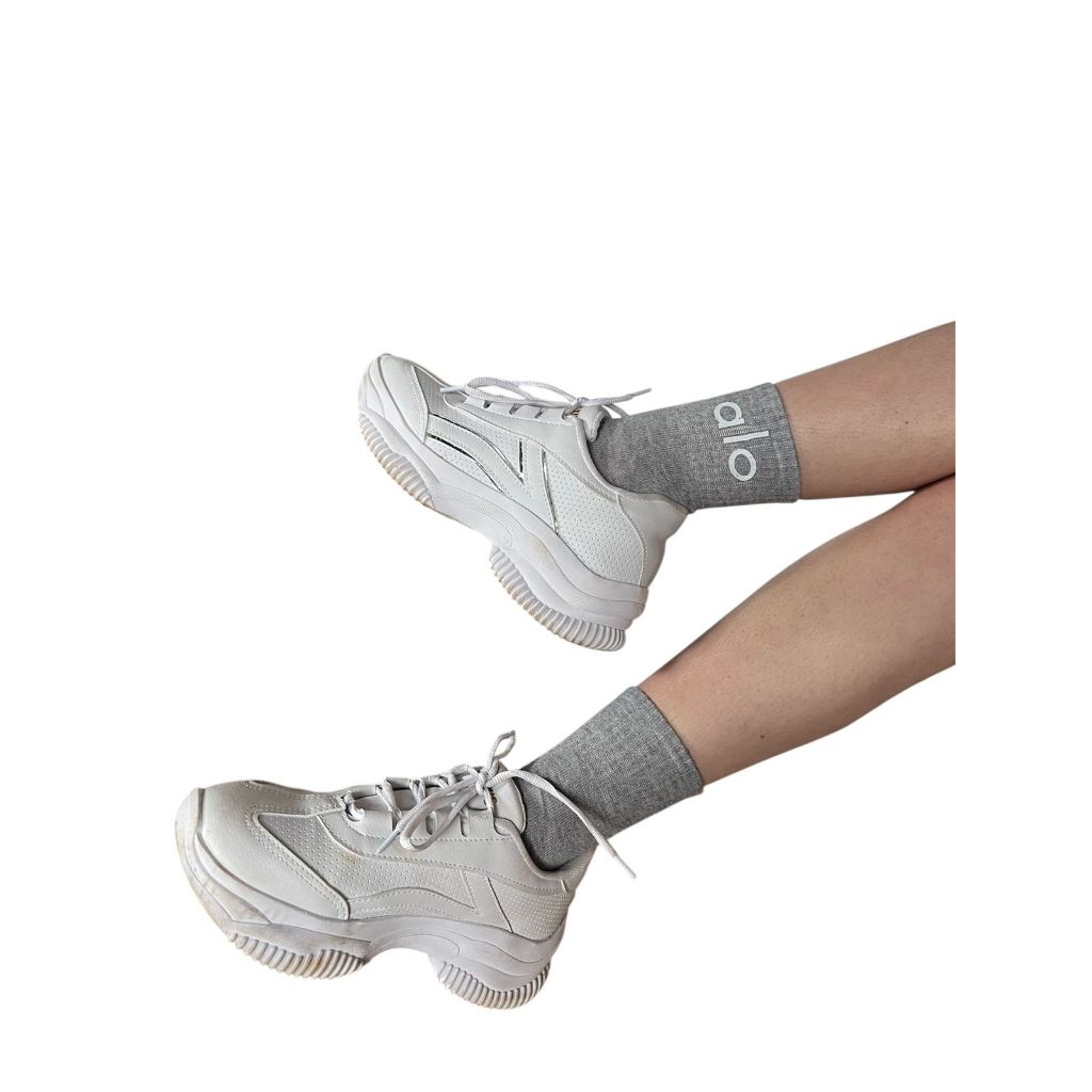 KIT 3 PARES DE MEIA ESPORTIVA ALLO MEIO CANO UNISEX CROSS FIT SPORT