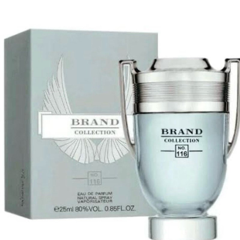 Perfume Masculino Brand Collection Miniatura N°116 25ML Fragrância Mala Viagem perfume da taça