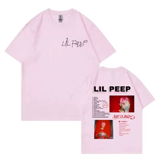 Camiseta Camisa Blusa Algodão Unissex Rapper lil peep álbum merch