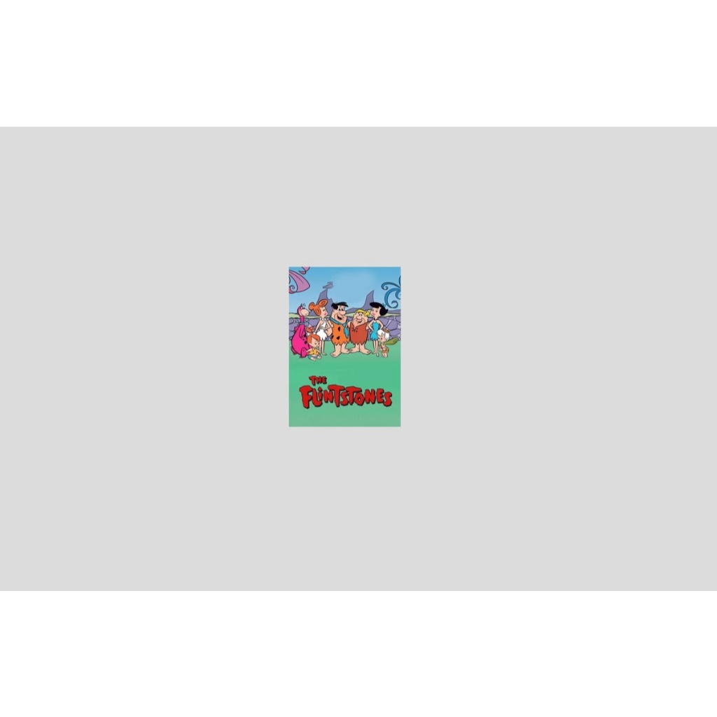 Quadro Flintstones Pedrita Barney Fred Dino Bambam Anos 80