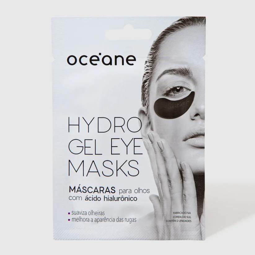 Máscaras para Olhos com Ácido Hialurônico Océane Hydrogel Eye Masks 02 Unidades