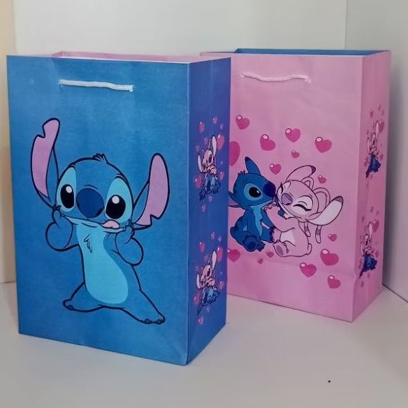 Sacolas Surpresa personalizada Papel Stitch em Oferta na Shopee