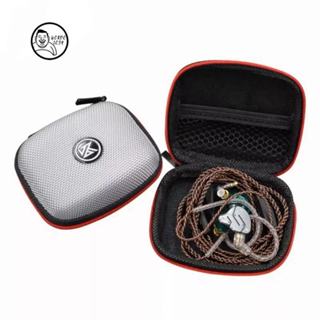 KZ Bag Case para Fone De Ouvido Forrada Fibra Nylon Couro Qkz Pro Ak6 CK9 EDX ZSN Gamer Dj In Ear em Oferta na Shopee