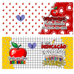 Arte Impressa Professores | Imagens prontas para estampar Canecas | Sublimação | Personalizada | Pack 02