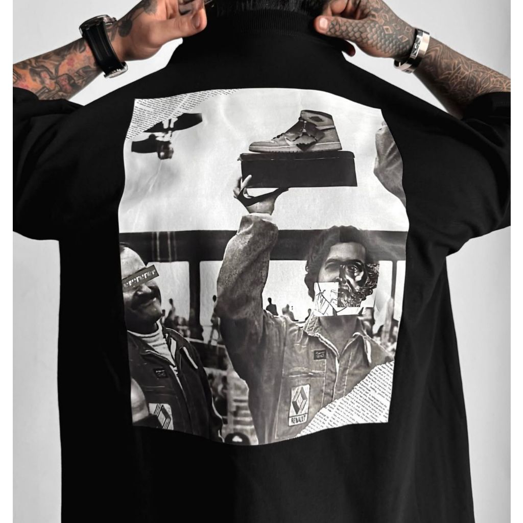 Camiseta Oversized Glitch Pódio – Streetwear autêntico, arte urbana e estilo em uma peça única.