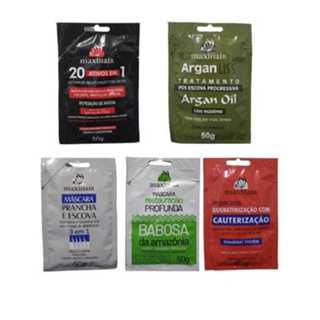 Máscara de tratamento capilar Max Hair Sache 50g em Oferta na Shopee