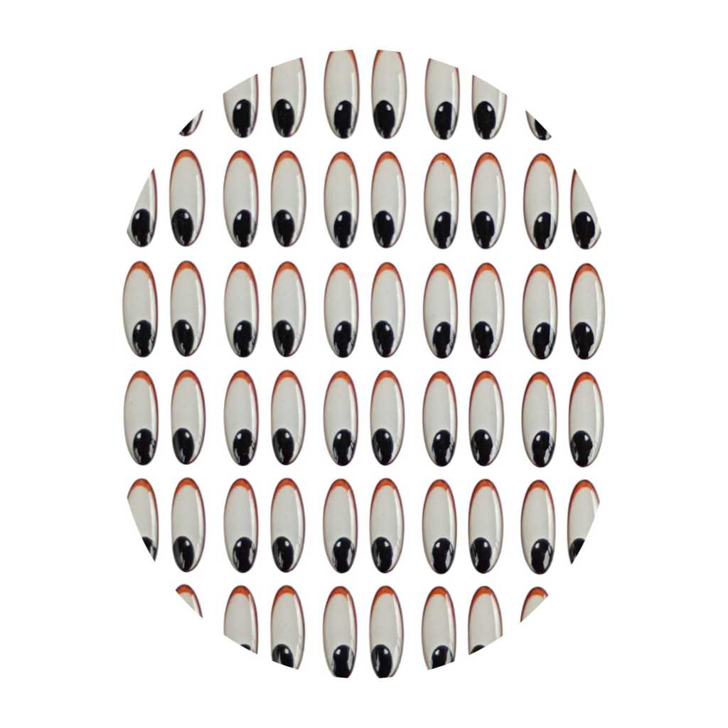 OLHOS ADESIVOS RESINADO MICKEY E MINNIE em Oferta na Shopee