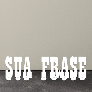 Palavra Em Madeira Personalizada Mdf 45cm De Altura Com Base Para Letra em Oferta na Shopee