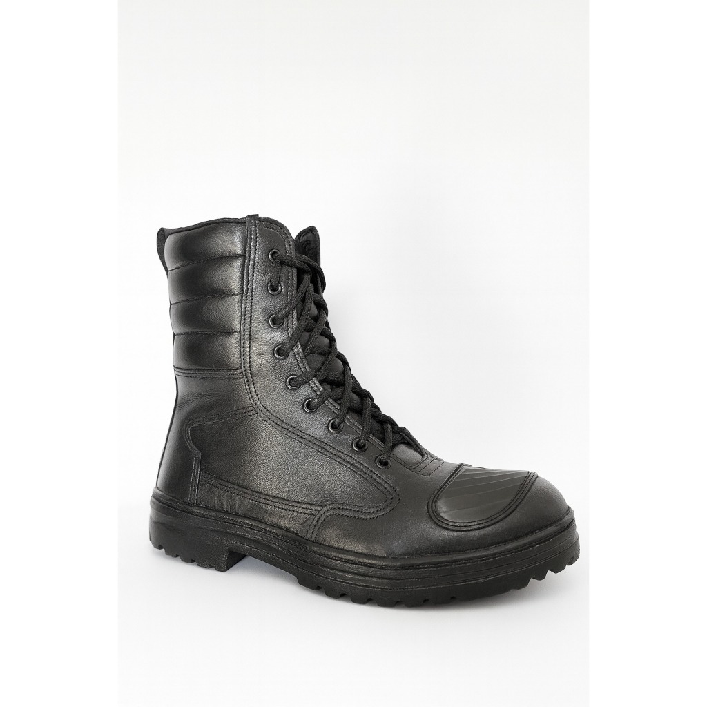 Bota Tática Coturno, em Couro, Militar, com CA, Durabilidade, Estilo, Leveza, Pedaleira, opç. Zíper