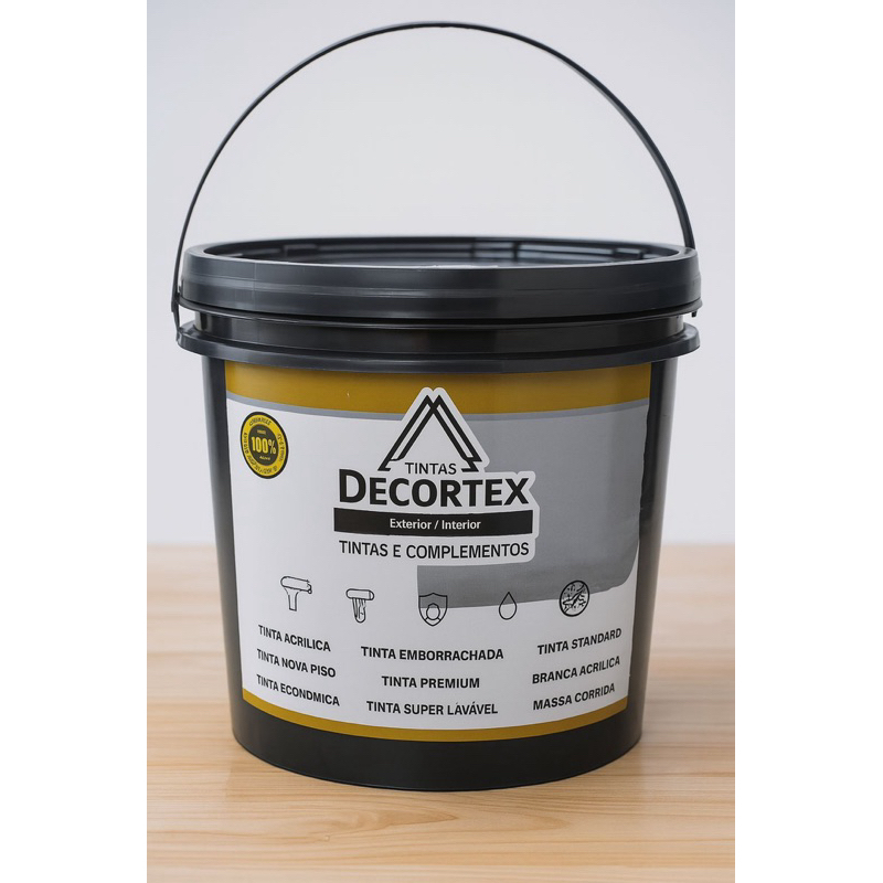 Tinta Emborrachada Decortex 18KG – Proteção e Resistência Máxima