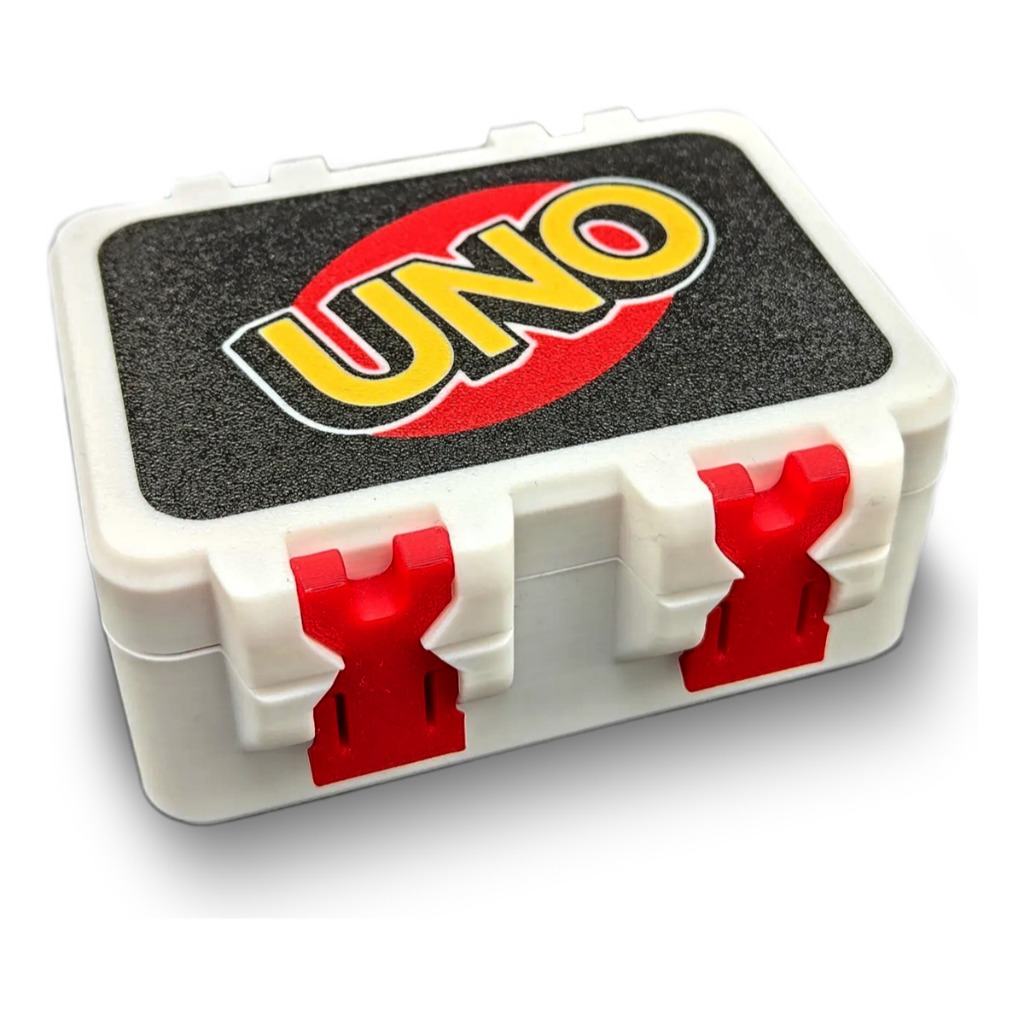 Deckbox Caixinha Para Guardar Uno Card Game Jogo De Cartas
