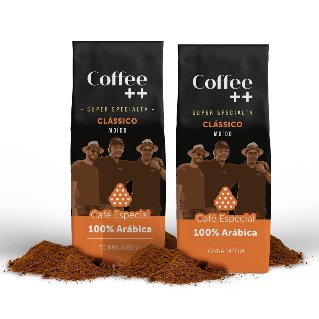 Café Torrado e Moído Arábica Em Grãos Especial Coffee Mais - 2 pacotes em Oferta na Shopee