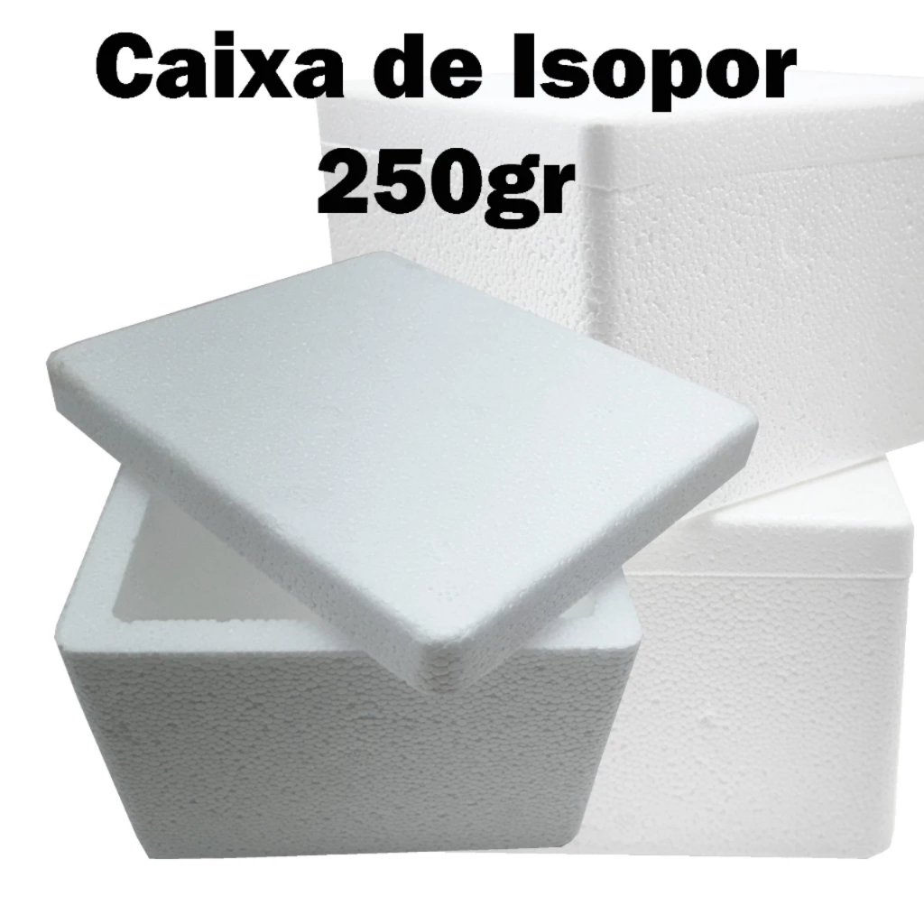2 Caixinha  EPS(Isopor)  250ml Pequena Caixa P/ Medicamentos, Insulina E Conservação Térmica