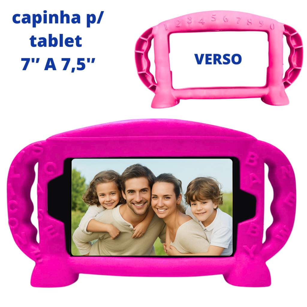 capa para tablet infantil 7 polegadas universal capinha stitchpositivo samsung a7 lite multilaser m7